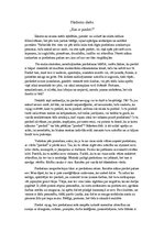 Eseja 'Kas ir piedot', 1.