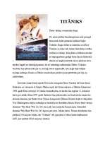 Eseja 'Filma "Titāniks"', 1.