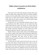 Referāts 'Cilvēka būtības meklējumi', 4.