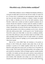 Referāts 'Cilvēka būtības meklējumi', 10.