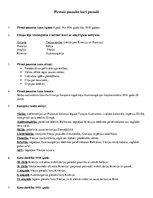 Konspekts 'Pirmais pasaules karš pasaulē', 1.