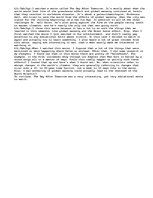 Eseja 'The Day After Tommorow Fact of Fiction?', 1.