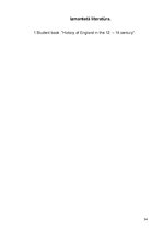 Referāts 'Tirdzniecības un amatniecības attīstība Anglijā 12.-14.gadsimtā', 34.