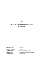 Referāts 'Local Development and Social Economy', 1.