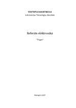 Referāts 'Trigeri', 1.