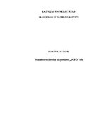 Referāts 'Mazumtirdzniecības uzņēmuma "Depo" tēls', 1.