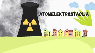 Prezentācija 'Atomelektrostacija', 1.