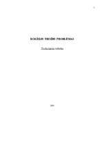 Referāts 'Kolīziju tiesību problēmas', 1.