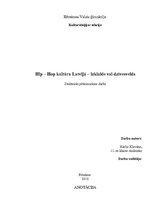 Referāts 'Hip - hop kultūra Latvijā - izklaide vai dzīvesveids', 1.