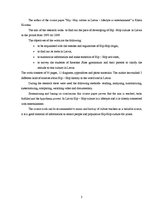 Referāts 'Hip - hop kultūra Latvijā - izklaide vai dzīvesveids', 3.