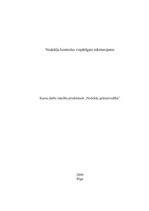 Referāts 'Nodokļu kontroles vispārīgs raksturojums', 1.