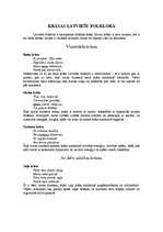 Referāts 'Krāsas latviešu folklorā', 1.