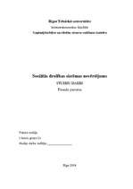 Referāts 'Sociālās drošības sistēmas novērtējums', 1.