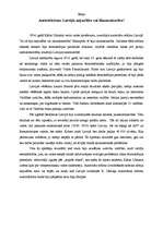 Eseja 'Autoritārisms Latvijā - nejaušība vai likumsakarība?', 1.