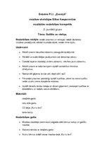 Konspekts 'Gailītis un vistiņa', 1.