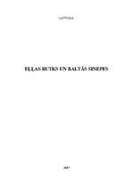 Referāts 'Eļļas rutks un baltās sinepes', 1.