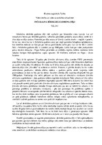 Konspekts 'Vides tiesību un vides aizsardzības aktualitāte. Inčukalna sērskābā gudrona dīķi', 1.