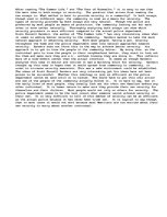 Eseja 'The Common Life', 1.