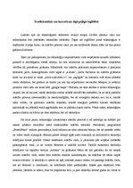 Eseja 'Tradicionālais un inovatīvais ilgtspējīgā izglītībā', 1.