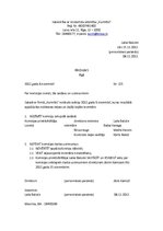 Paraugs 'Rīkojums un akts', 1.