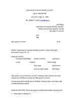 Paraugs 'Rīkojums un akts', 2.