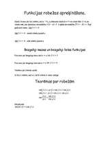 Konspekts 'Funkcijas robežas aprēķināšana', 1.