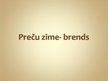 Prezentācija 'Preču zīme - brends', 1.
