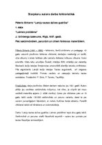 Konspekts 'Pētera Birkerta darba "Laimes problemātika" apskats', 1.