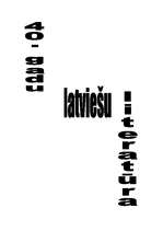 Referāts '40.gadu literāti un viņu darbu analīze', 1.