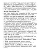 Eseja 'Title: Character Education', 1.