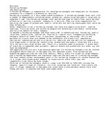 Eseja 'Marketing Managers', 1.