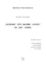 Referāts 'Firmas "Dzintars" lūpu balzamu "Sports" un "Uni" izpēte', 1.