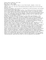 Eseja 'Biographical Account of the Life and Works of the 16th Century Composer Thomas C', 1.