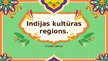 Prezentācija 'Indijas kultūras reģions', 1.