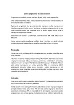 Konspekts 'Sporta programma mēnesim', 1.