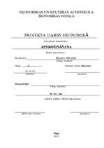 Referāts 'Apdrošināšana Latvijā', 1.