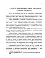 Prakses atskaite 'Viesnīcas "Maritim Park Hotel Rīga" iekšējās un ārējās vides analīze', 9.