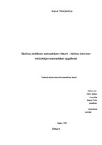 Referāts 'Skolēnu zināšanas matemātikas vēsturē - skolēnu intereses veicinātājas matemātik', 1.