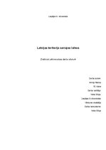 Referāts 'Latvijas teritorija senajos laikos', 1.