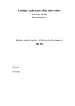 Prakses atskaite 'Darba likumdošana SIA "X"', 1.