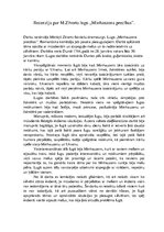 Eseja 'Recenzija par lugu "Minhauzena precības"', 1.