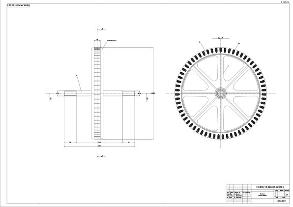Diplomdarbs 'Ventiļdzinējs ar pastāvīgo magnētu ierosmi un ārējo rotoru velosipēdam', 84.