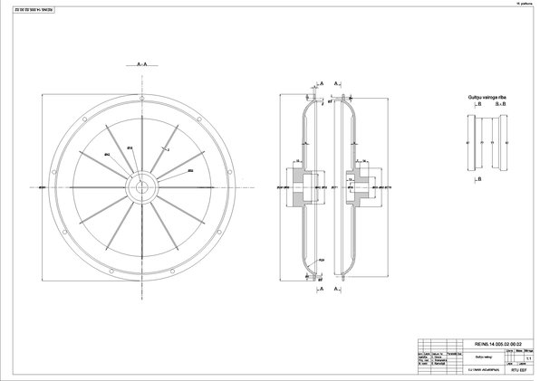 Diplomdarbs 'Ventiļdzinējs ar pastāvīgo magnētu ierosmi un ārējo rotoru velosipēdam', 90.