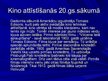 Prezentācija 'Kino 20.gadsimta sākumā', 3.