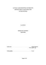 Referāts 'Lins', 1.