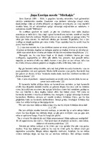 Konspekts 'Jānis Ezeriņš "Mērkaķis"', 1.