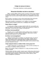 Konspekts 'Fobijas kā satraucošs faktors', 1.