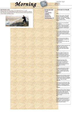 Paraugs 'English Newspaper', 1.