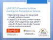 Referāts 'UNESCO Pasaules kultūras mantojums Rumānijā', 18.
