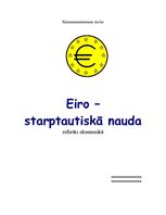 Referāts 'Eiro - starptautiskā nauda', 1.